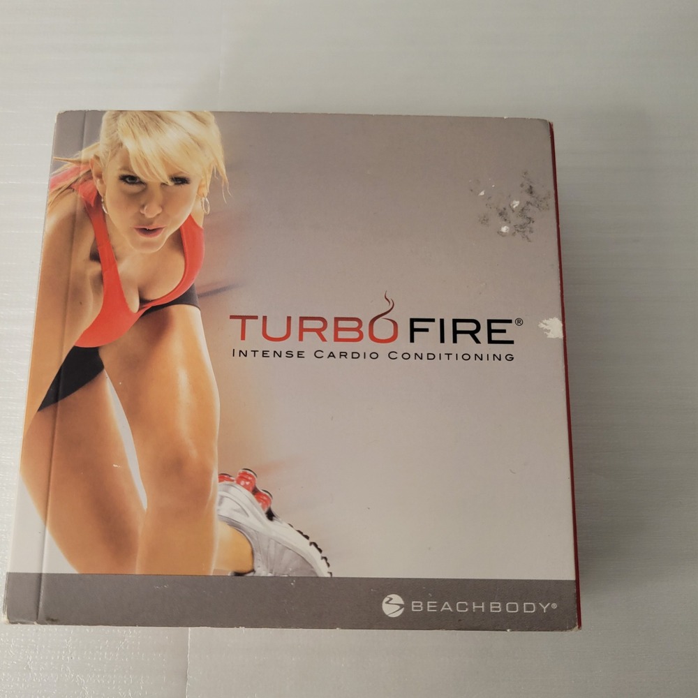 Beachbody TurboFire Workout DVD Set  Red Intense Cardio Conditioning 16 Disc